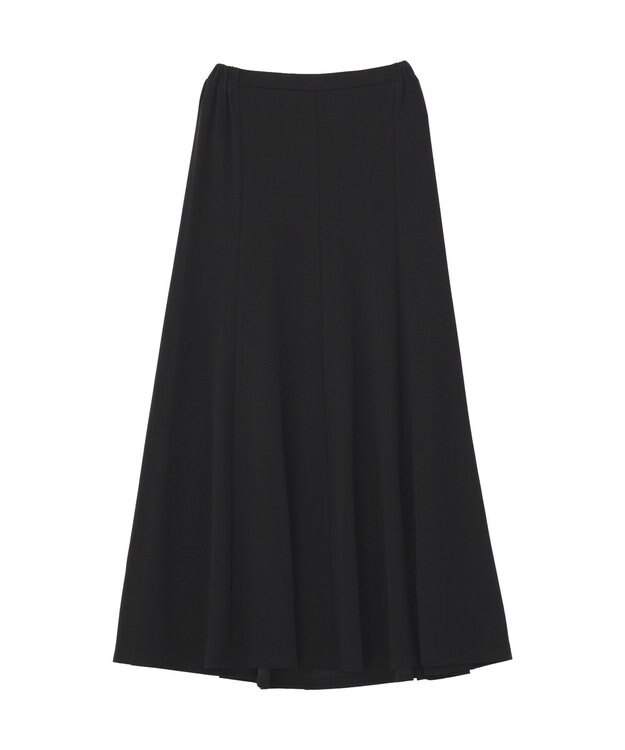 YECCA VECCA 【接触冷感】カットマーメイドスカート Black