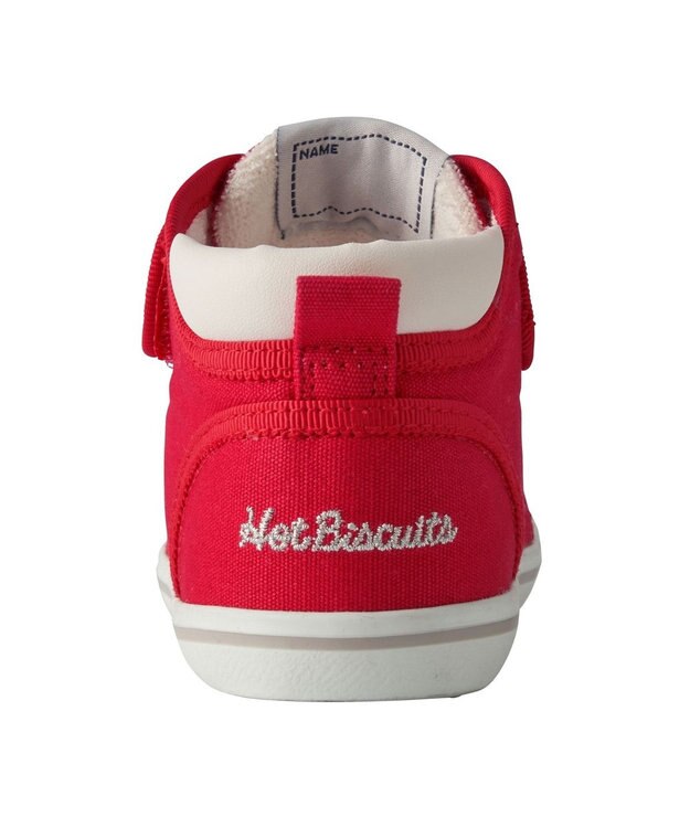 MIKI HOUSE HOT BISCUITS 【13-15cm】 ミニリボン付き キャンバスセカンドシューズ 赤