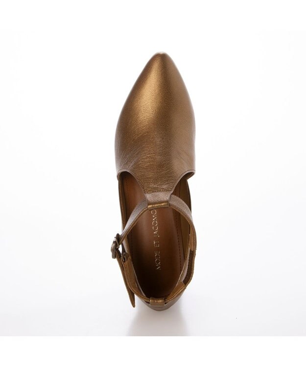 MODE ET JACOMO <MODE ET JACOMO>セパレートパンプス ブロンズ