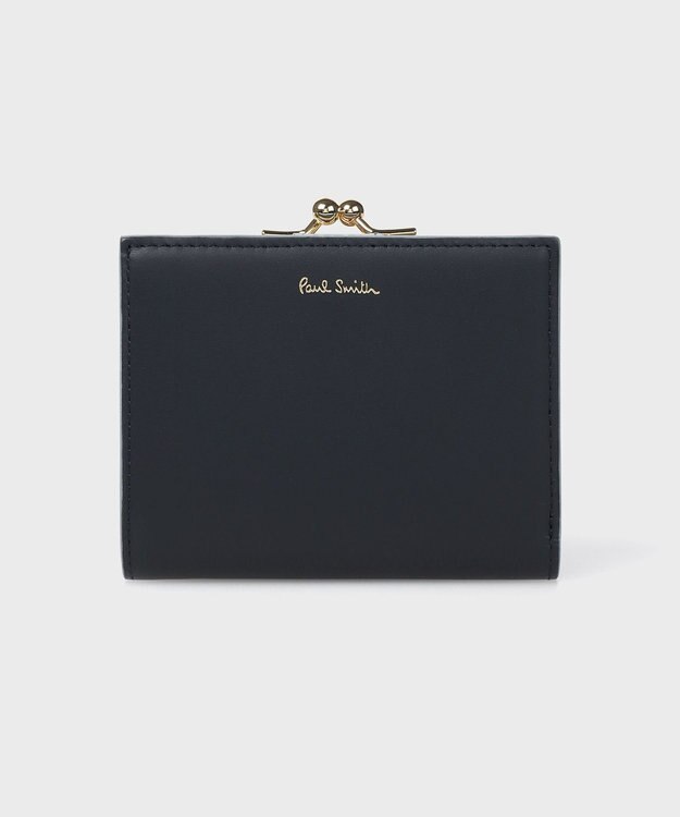 Paul Smith サプルレザー 2つ折り財布 ネイビー