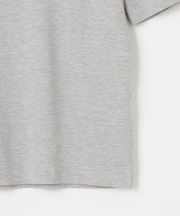 UNFILO 【汗ジミが目立たない/吸水速乾】マルチエフェクト　二の腕スッキリTシャツ グレー