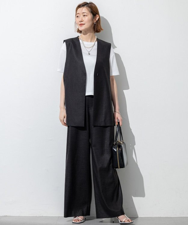 23区 コインモチーフ パール チェーン ネックレス シルバー系