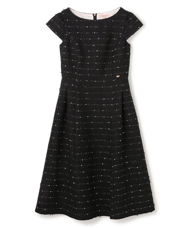 TOCCA FLOWER HIDE AND SEEK ドレス ブラック系