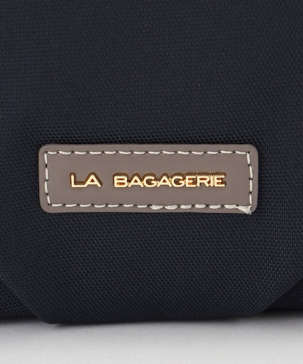 LA BAGAGERIE ポリエステルキャンバス　タックポシェット ネイビー