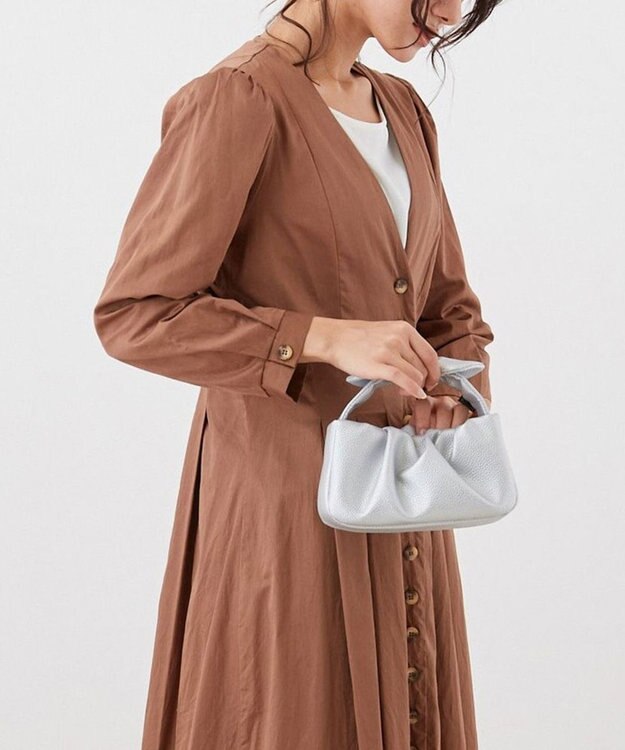 ROOTOTE 6467【直営店限定:ミニショルダー】LT.ベビールー.リボンノット-A 02：シルバー