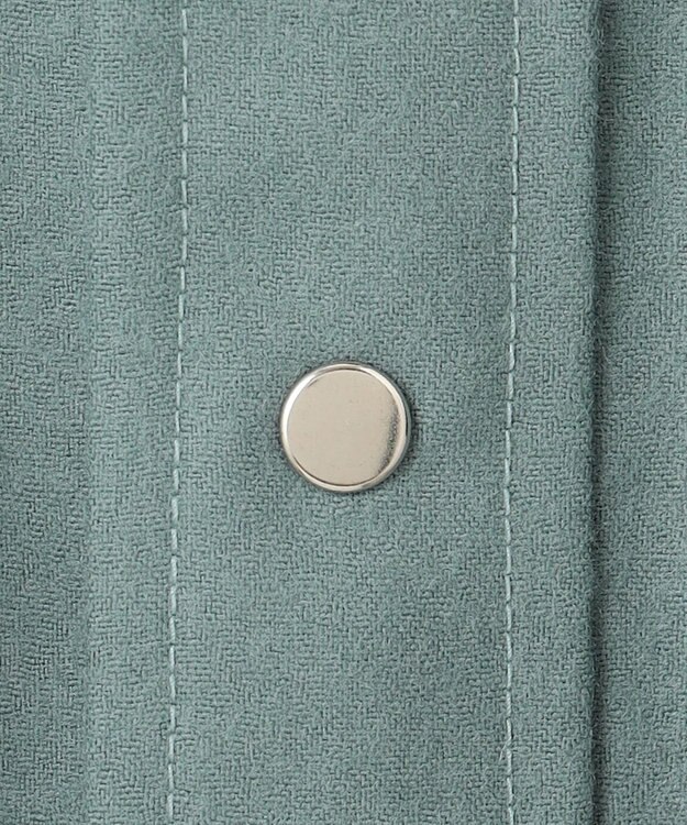 J.PRESS MEN 【J.PRESS ORIGINALS】1001 PAPER FLANNEL Ivy CowBoy Shirt / JAPAN MADE ピーコックグリーン系