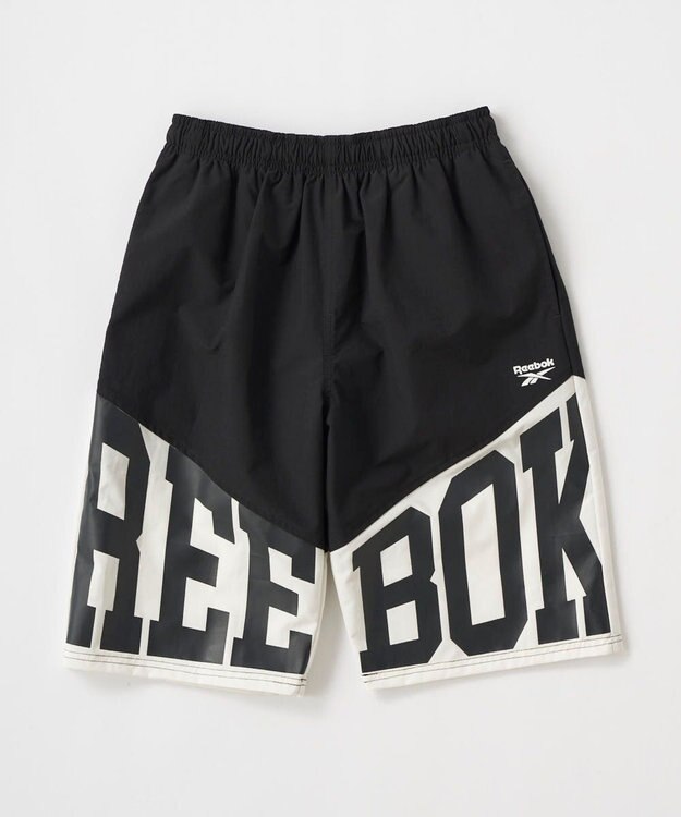 OP／FILA 【Reebok】ビックロゴサーフパンツ ブラック
