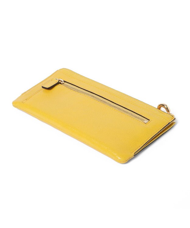 PELLE BORSA L字ファスナーコンパクト長財布 Minato ミナト 3500 イエロー