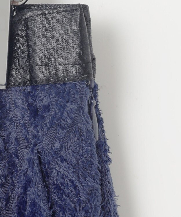 自由区 【Exclusive】ジオメトリックジャガード スカート ネイビー