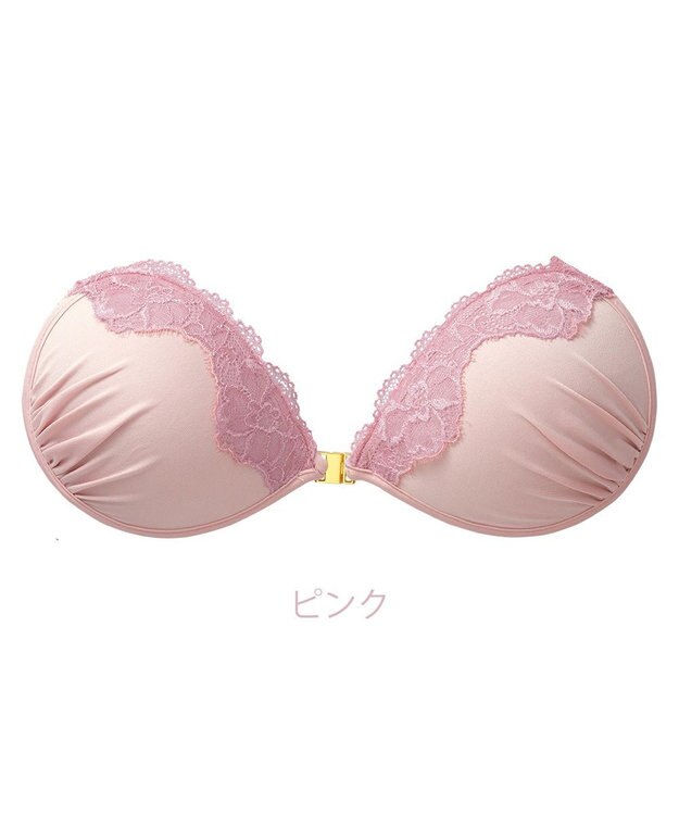 BRADELIS New York 【NuBra / ナチュラルタイプ】ヌーブラ・エアーライト  エリーズ ピンク