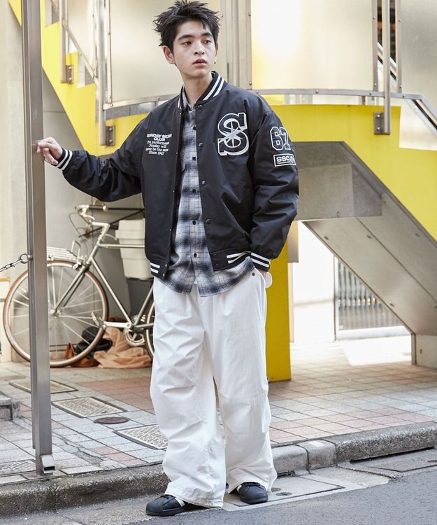 WEGO パテッドワッペンスタジャン ブラックその他