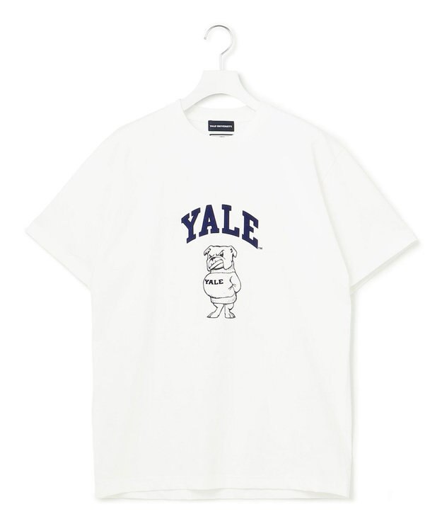 J.PRESS YORK STREET 【UNISEX】YALE × J.PRESS YORK STREET コラボTシャツ ホワイト系