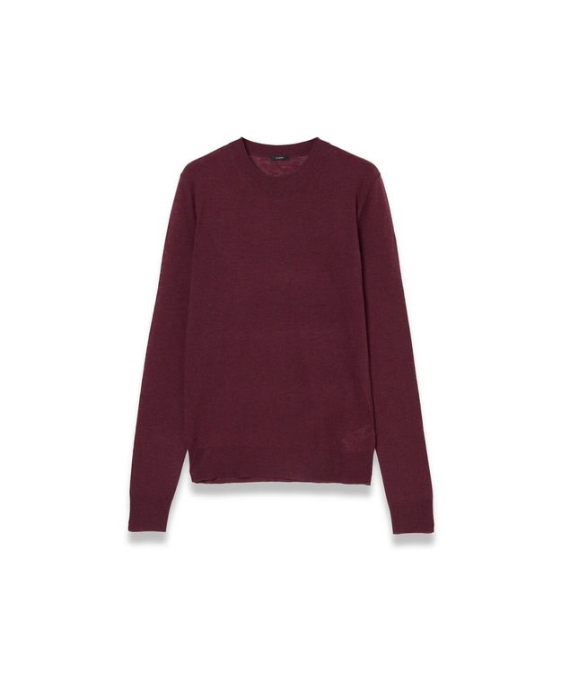 JOSEPH 【WEB＆OUTLET限定】ウールエアー ラウンドネックニット Merlot