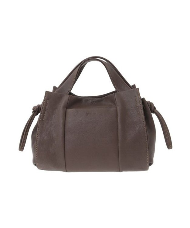 genten ソーロフィーネ 2WAYボストンバッグ グレー