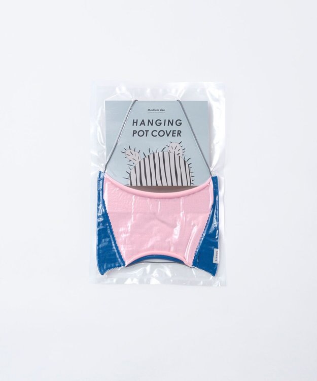 TRICOTE HANGING PLANT POT COVER S 72PINK