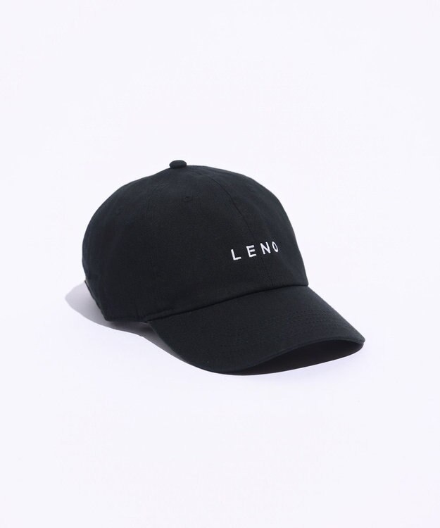 LENO LENO LOGO STONE WASH CAP《UNISEX》/ LENOロゴキャップ BLACK