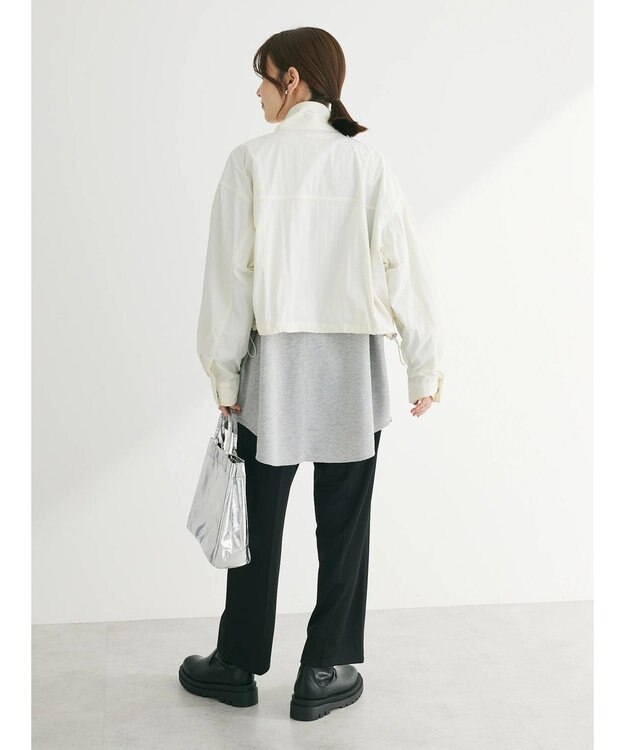 Green Parks ・ＥＬＥＮＣＡＲＥ　ＤＵＥ　スタンドナイロンブルゾン Ivory