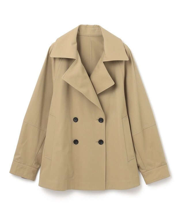 UNFILO ショートトレンチコート キャメル
