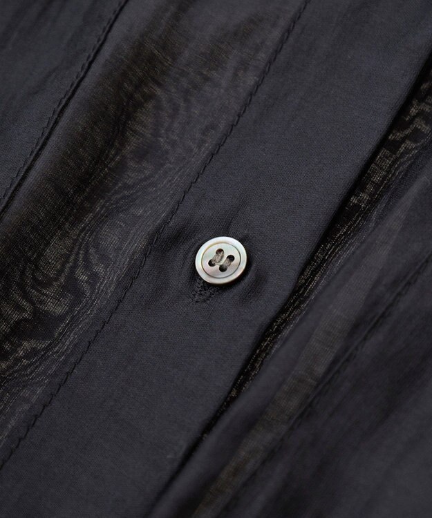 YECCA VECCA 【2点SET】シアーシャツ×Aラインキャミワンピース Purple