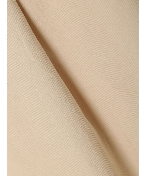 CRAFT STANDARD BOUTIQUE コーデュロイリブ付きワンピース Ivory