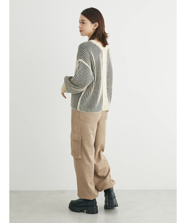 Green Parks ２ｗａｙ前後ニットプルオーバー Light Beige