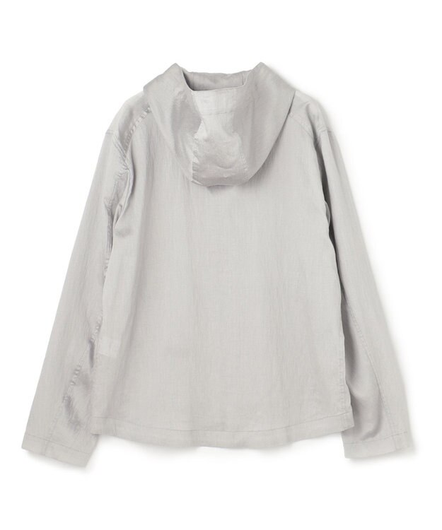 JOSEPH HOMME ストレッチマイヤー　フードブルゾン ライトグレー系