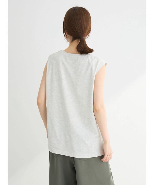 Green Parks 汗染み防止ノースリーブプルオーバー Light Gray Mixture