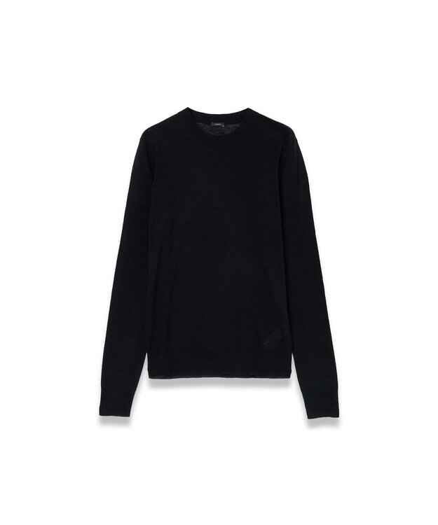 JOSEPH 【WEB＆OUTLET限定】ウールエアー ラウンドネックニット Black