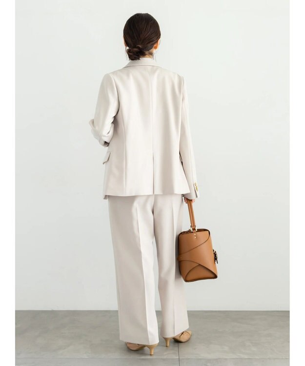 Te chichi 【セレモニーアイテム】2タックベアオールインワン（セットアップ可） ベージュ