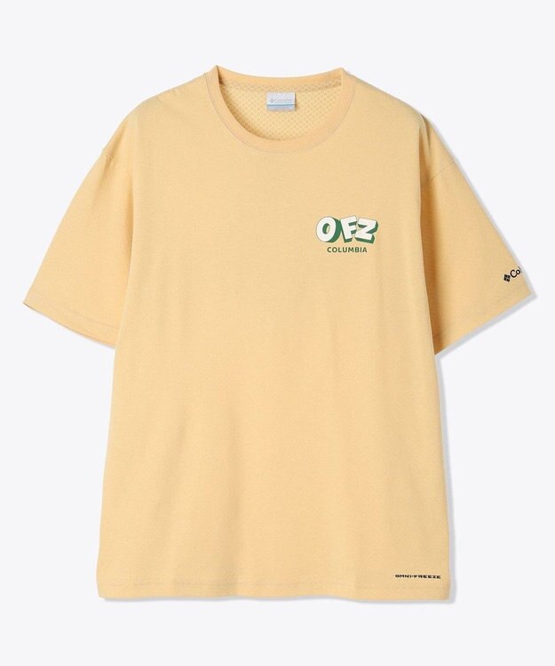 Columbia Columbia/ スウィンアベニューオムニフリーズゼログラフィックショートスリーブTシャツ /コロンビア Sand Dune、 OFZ Back Print