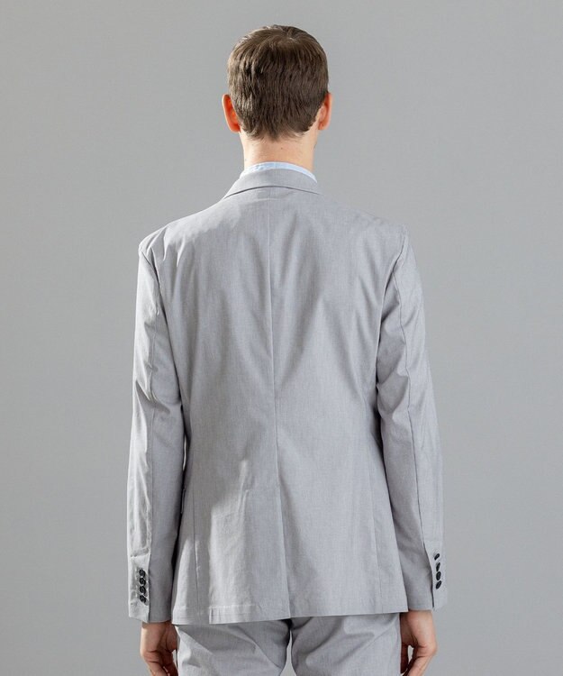 JOSEPH HOMME リネンシャンブレーストレッチ　ジャケット ライトグレー系