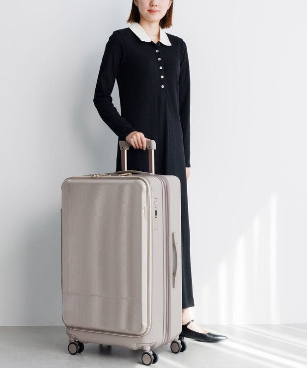 ACE BAGS & LUGGAGE Jewelna Rose エルダートローリー Lサイズ 87L 05403 ジュエルナローズ グレージュ