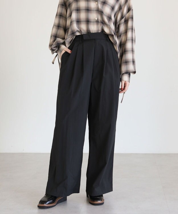 Green Parks ・ＥＬＥＮＣＡＲＥ　ＤＵＥ　スリータックパンツ Black