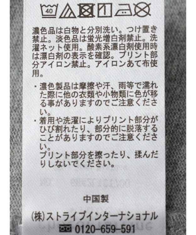 Green Parks ドナルドダック９０ｔｈ／アクセ風プリントＴＥＥII Gray Mixture