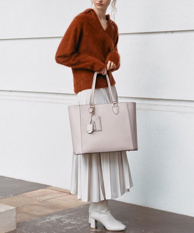ACE BAGS & LUGGAGE Jewelna Rose オタハピ トートバッグ B4/13.3インチPCサイズ 16351 ジュエルナローズ モーヴグレー
