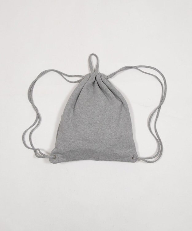 WEGO ハトメデザインナップサック グレー