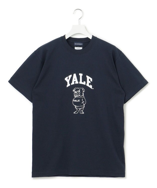 J.PRESS YORK STREET 【UNISEX】YALE × J.PRESS YORK STREET コラボTシャツ ネイビー系
