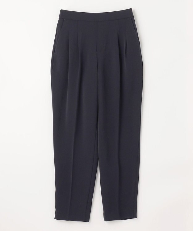 ANY 【ウエストゴム】コンフォート美脚パンツ ネイビー