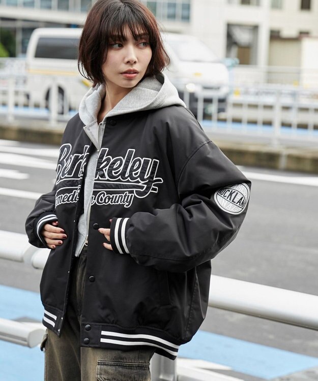 WEGO パテッドワッペンスタジャン ブラック