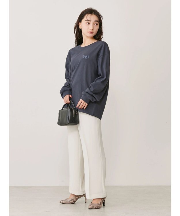 AMERICAN HOLIC カラーロゴカットプルオーバー Off White