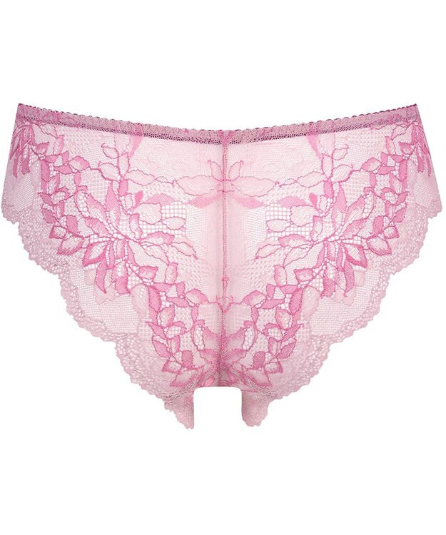 Wing Wing Lesiage 【1000シリーズ】 ペアショーツ Tバック はきこみ丈あさめ PF1002 ウイング／ワコール ロマンピンク