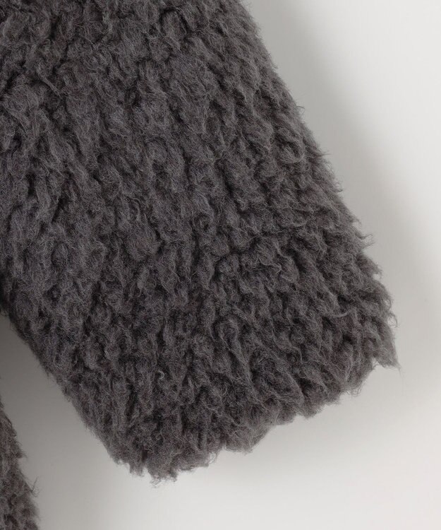 NAVE 【ReNAVE／UNISEX】プードルボア ジャケット チャコール系