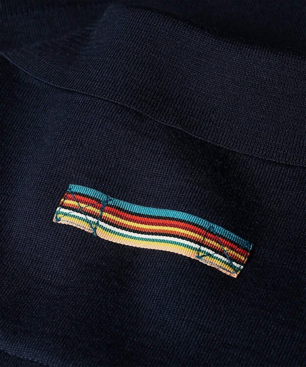 Paul Smith Paul Smith Loves Barbour Whitby Knitted ジップアップジャケット ネイビー