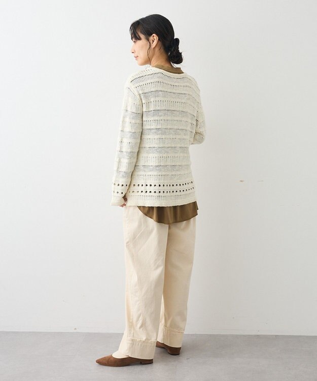 CRAFT STANDARD BOUTIQUE スラブニットチュニック Ivory