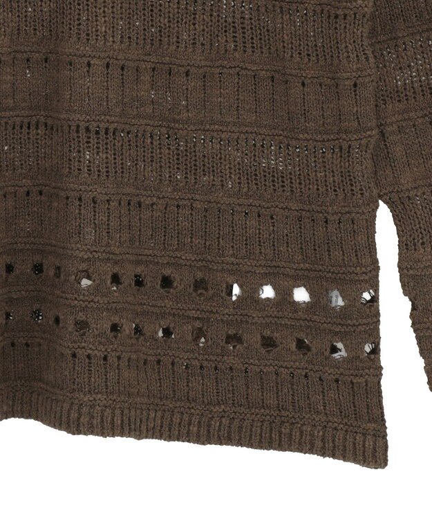 CRAFT STANDARD BOUTIQUE スラブニットチュニック Brown