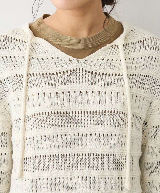 CRAFT STANDARD BOUTIQUE スラブニットチュニック Ivory