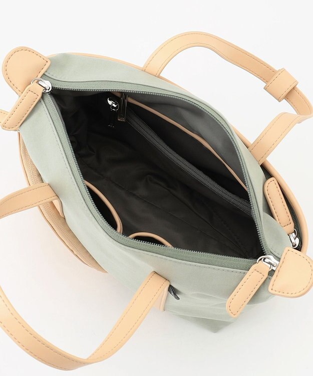 Y'SACCS コットンライクナイロントート Sサイズ ライトグリーン