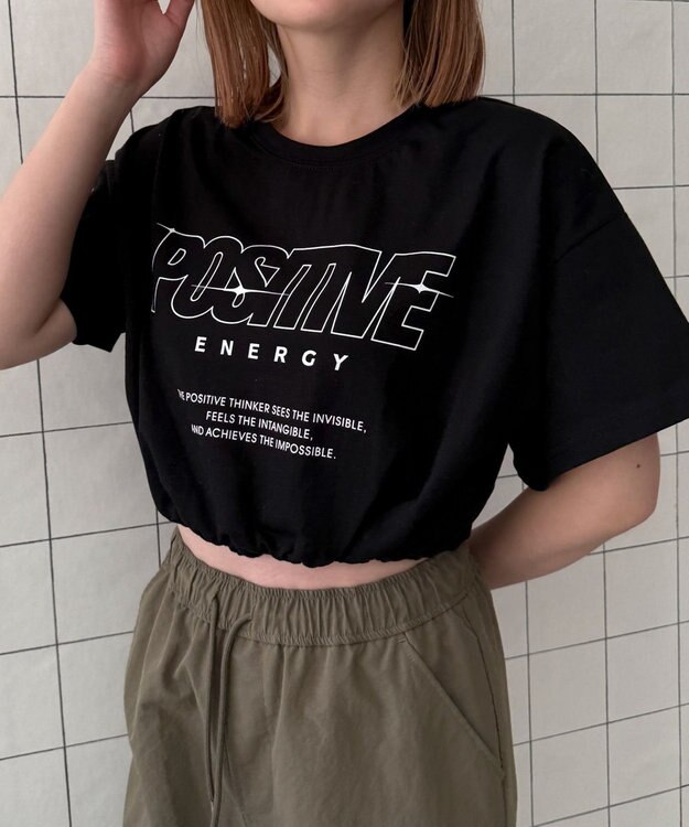 WEGO ドロストロゴショートT ブラック