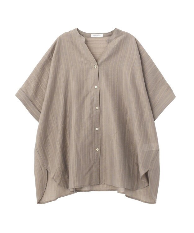 AMERICAN HOLIC スキッパードルマンビッグシャツ Mocha