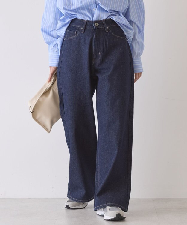 AMERICAN HOLIC ワイドデニムパンツ One Wash